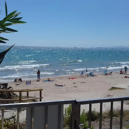 펜션 Altafulla, Primera Linea De Mar Con Acceso Directo A La Playa *