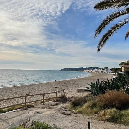 Altafulla, Primera Linea De Mar Con Acceso Directo A La Playa Ferienhaus Altafulla