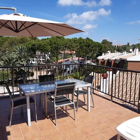Ferienhaus Altafulla, Primera Linea De Mar Con Acceso Directo A La Playa Altafulla